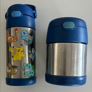 Blue Thermos funtainer combo